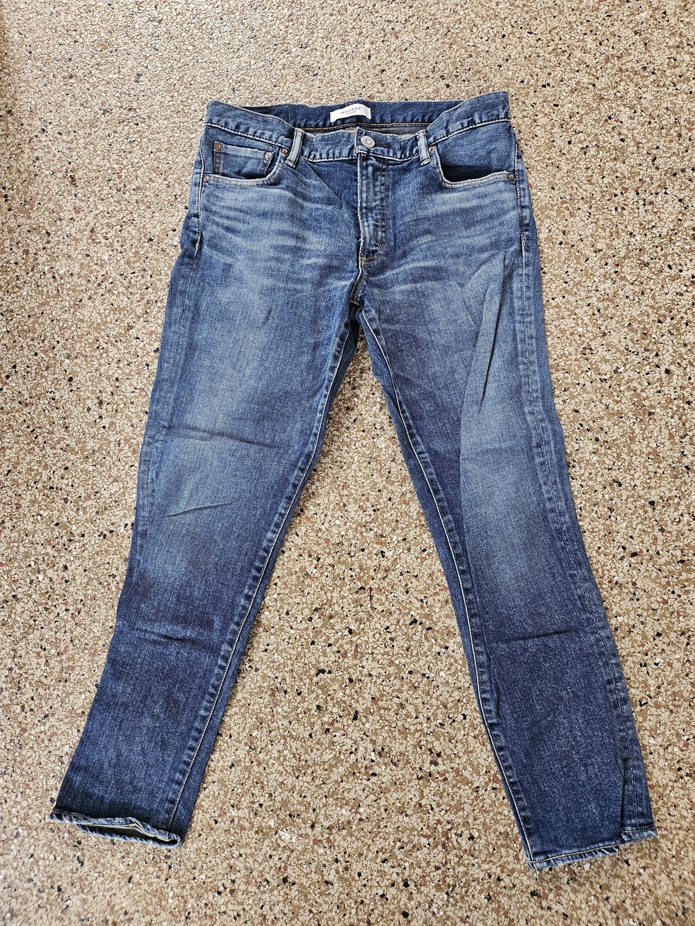Moussy Vintage Classic Straight Leg Women’s Japan Denim Blue Jeans 30 Yutori 18